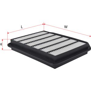 Air Filter - 165461LK0E