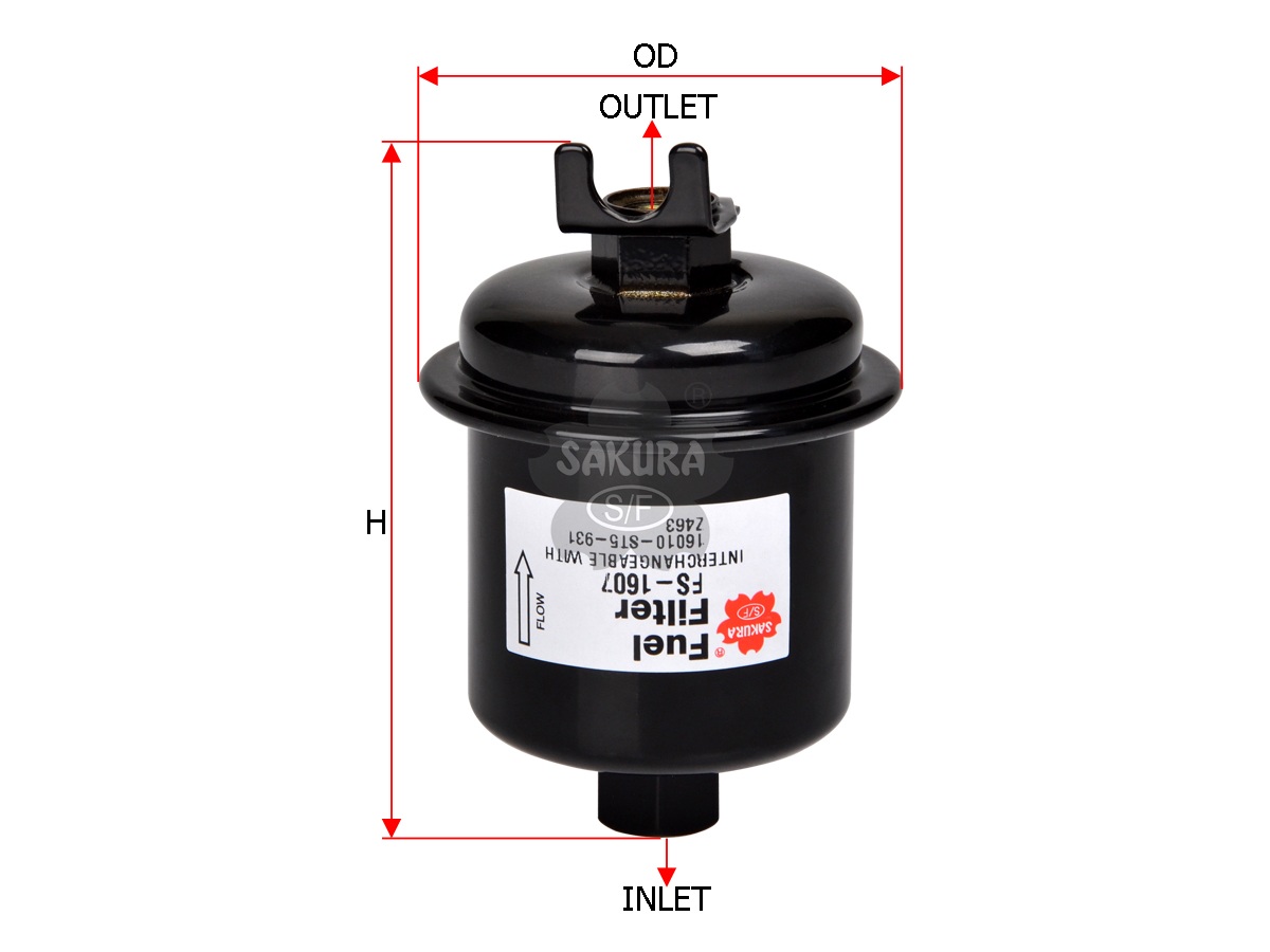 Fuel Filter - 16010ST5931