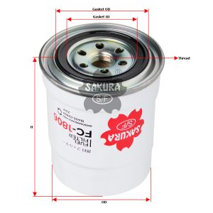 Fuel Filter - 1640502N10