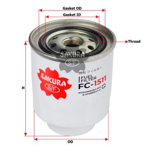 Fuel Filter - 8972889470