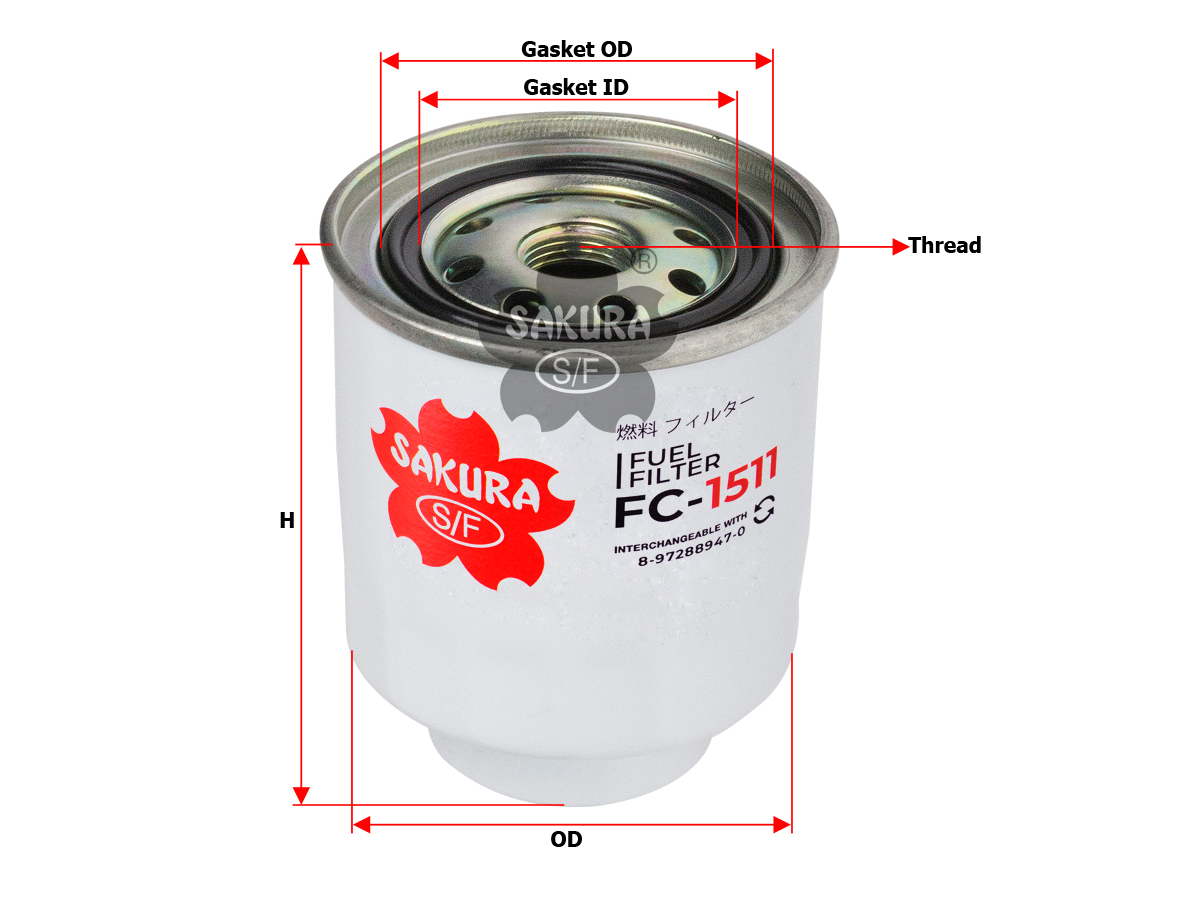 Fuel Filter - 8972889470