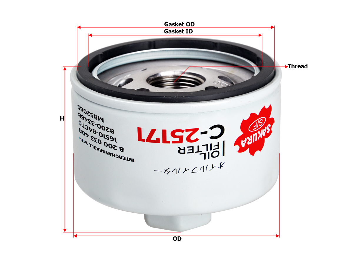 Oil Filter - 7700873583