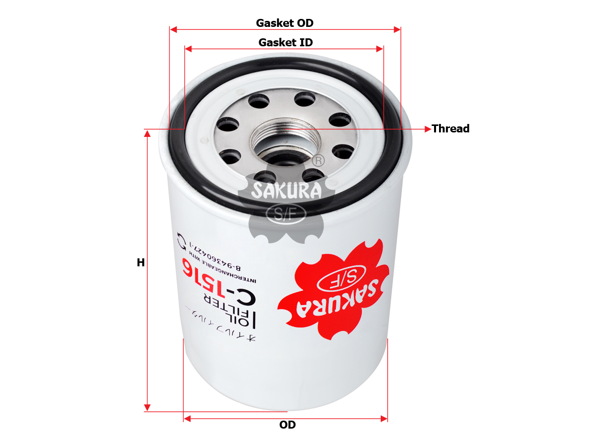 Oil Filter - 8943604271